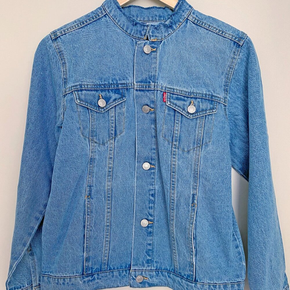Levi's Denim Jacket with Raw Collar, Youth L (12-13Y)
